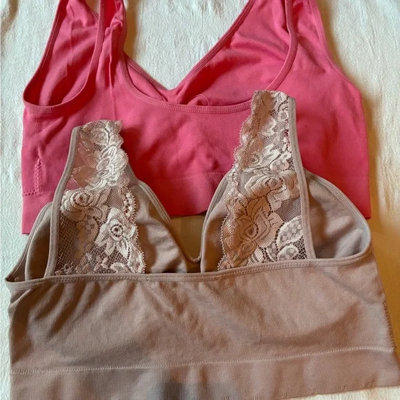 Bundle Of 2, Fitwell‎ & Laura Ashley Sports Bra Sz. 2X NWOT - Picture 2 of 4
